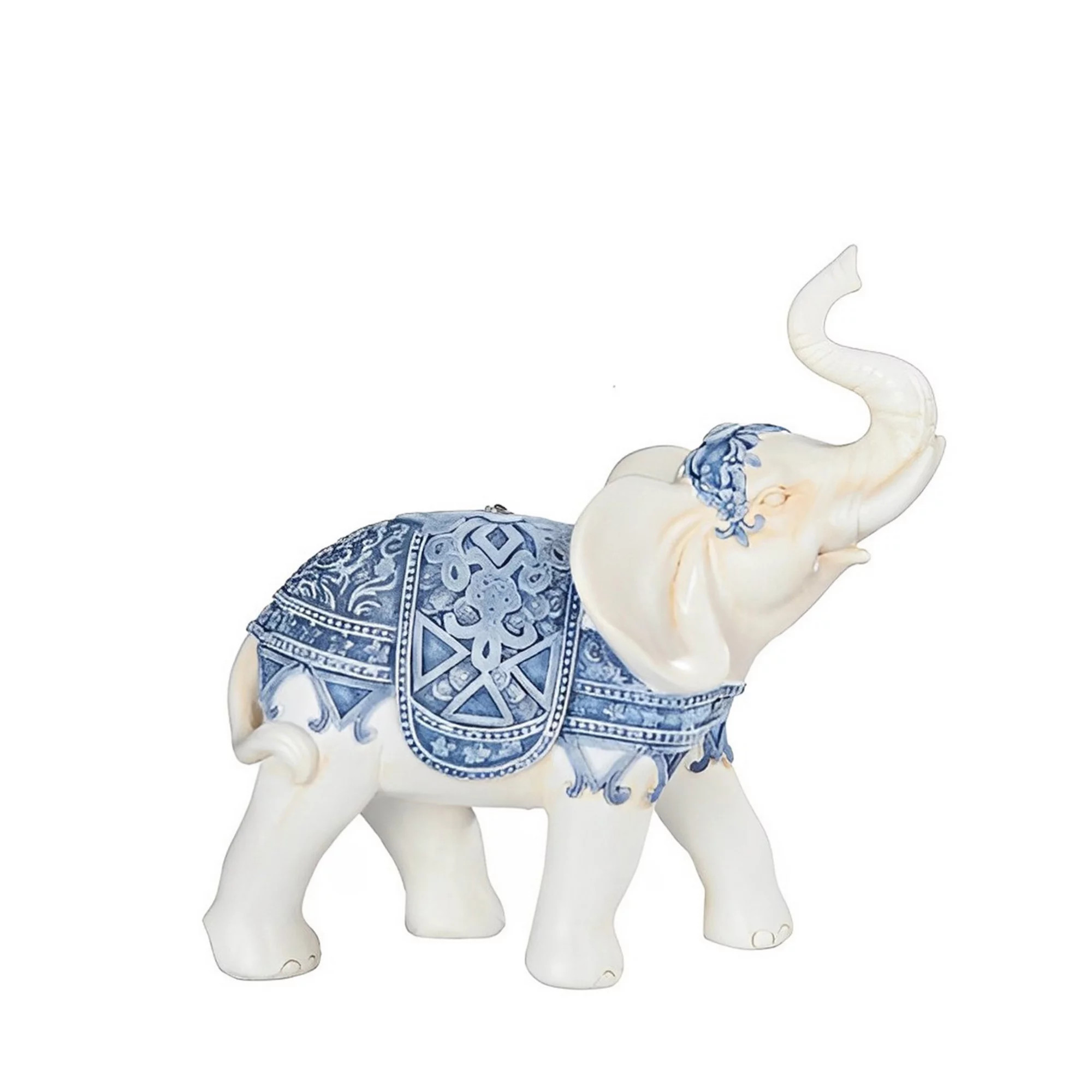 FC Design 6"H Blue and White Thai Elephant Statue Feng Shui Decoration Religious Figurine Home Ro... | Kohl's