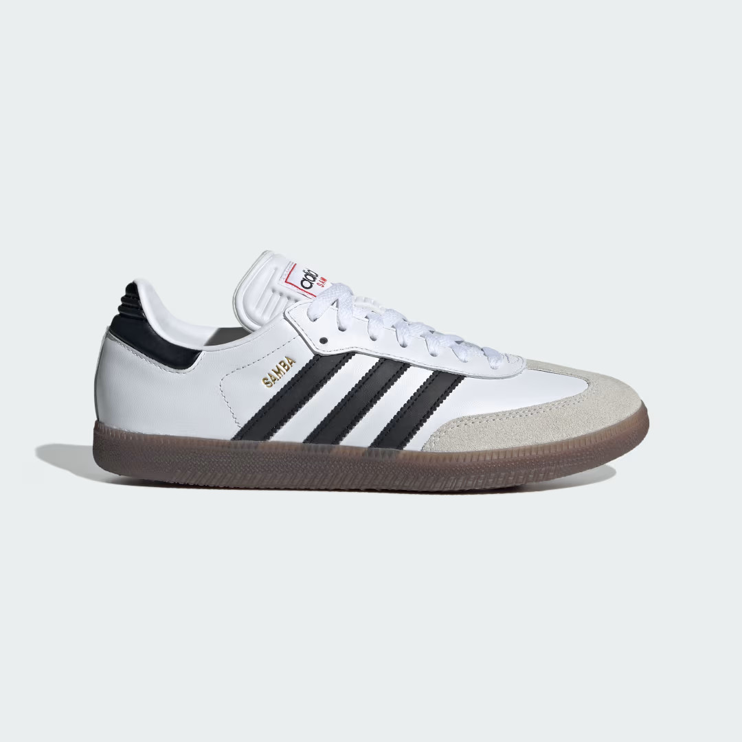 adidas Samba Indoor Soccer Shoes Cloud White M 13.5 / W 14.5 Unisex | adidas (US)