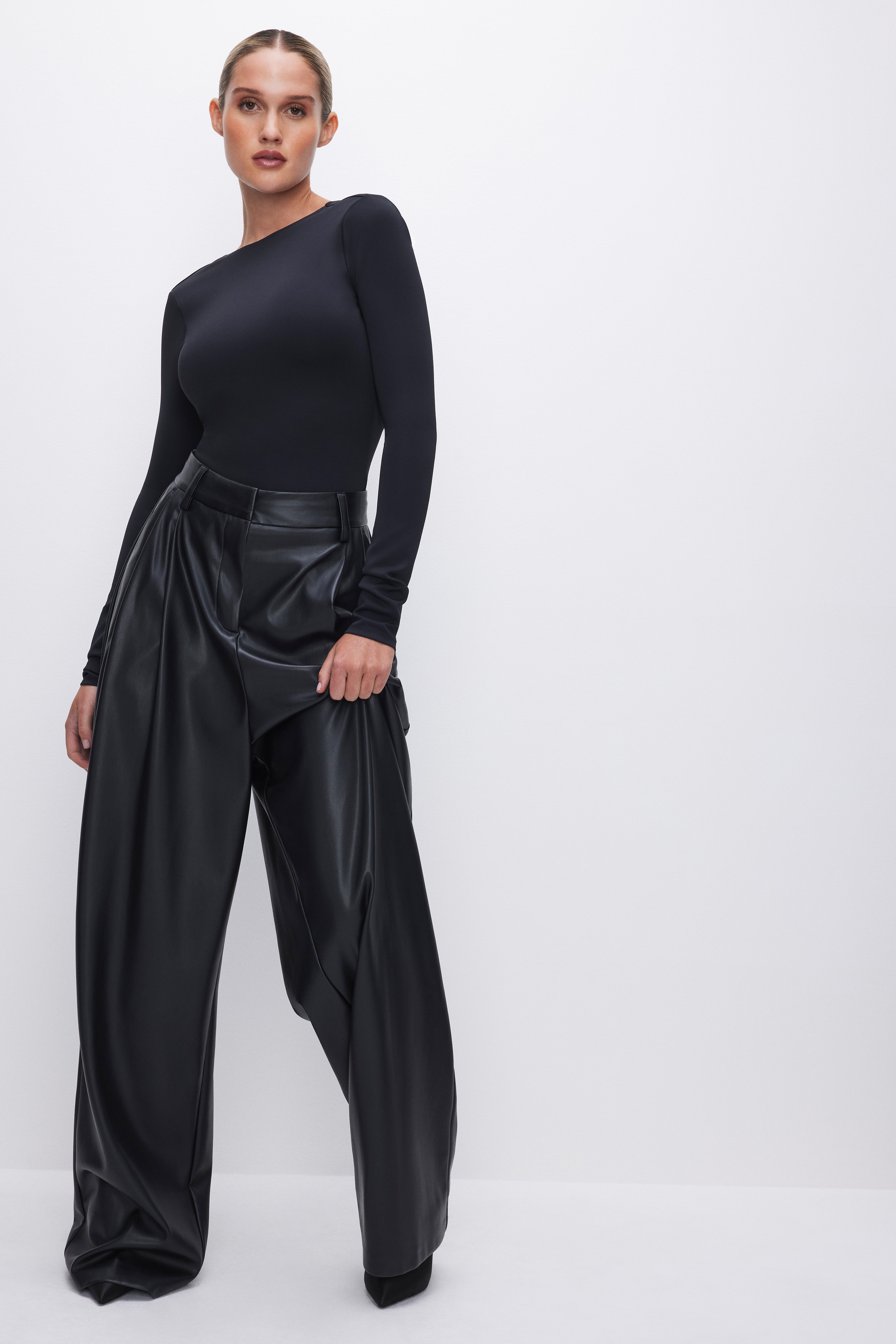 SCUBA SCOOP BACK BODYSUIT | Good American