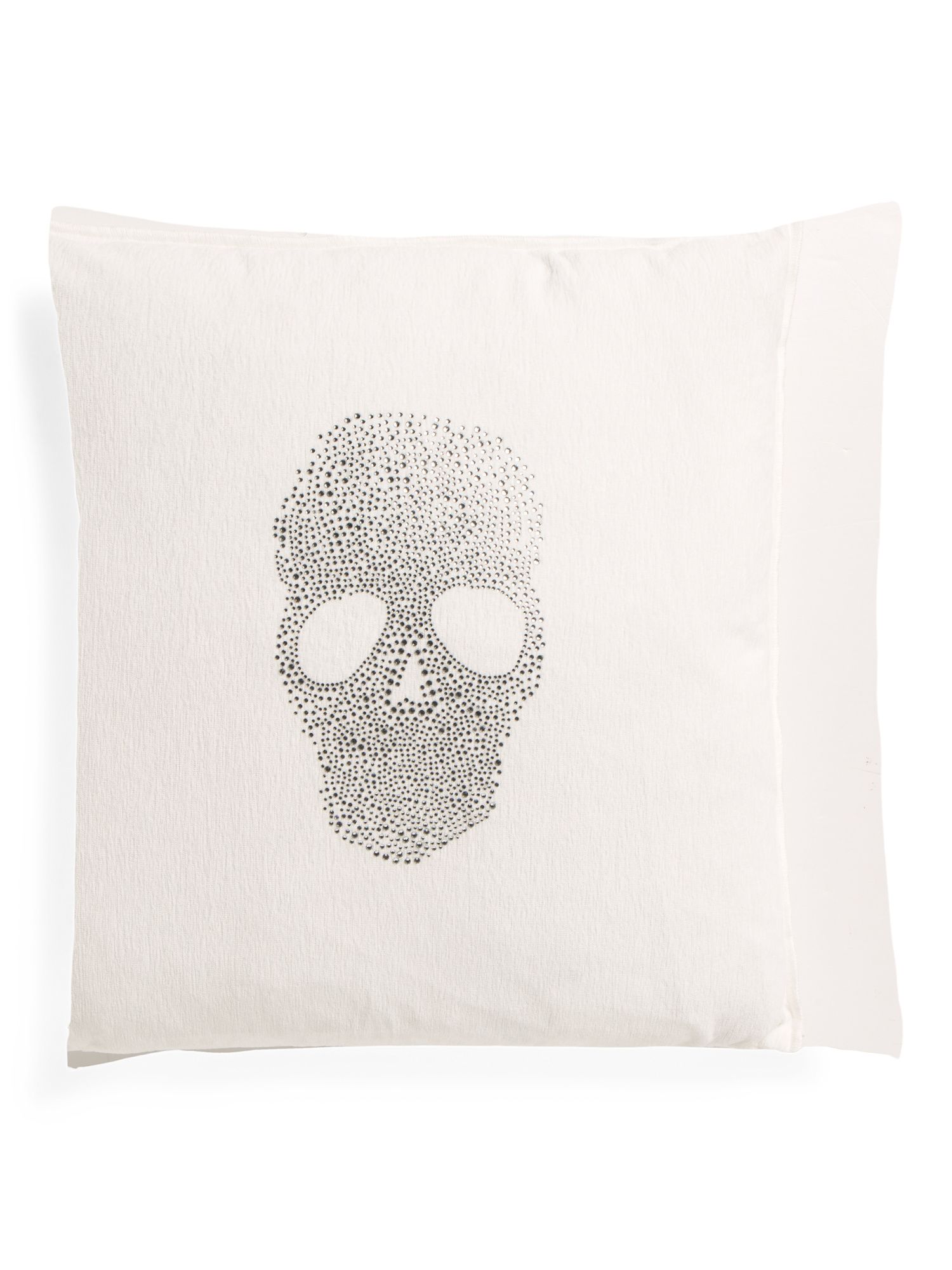 20x20 Crystal Skull Velvet Pillow | Halloween | Marshalls | Marshalls