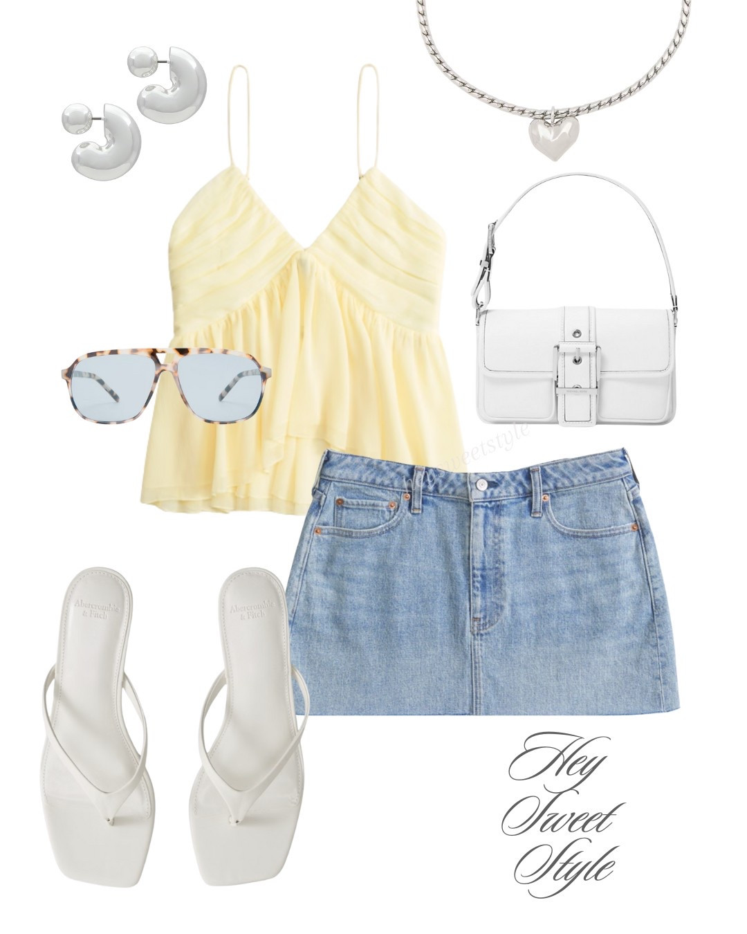 Butter Yellow + Denim 💛

• 10 Casual Summer Outfit Ideas • 
🌾🤍☀️

#LTKFindsUnder100 #LTKFindsUnder50