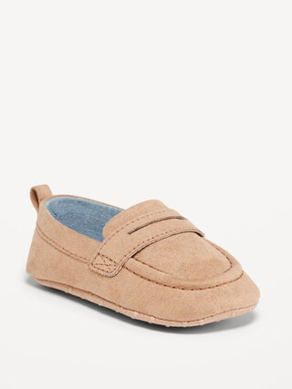 Faux-Suede Moccasin Slip-On Shoes for Baby | Old Navy (US)