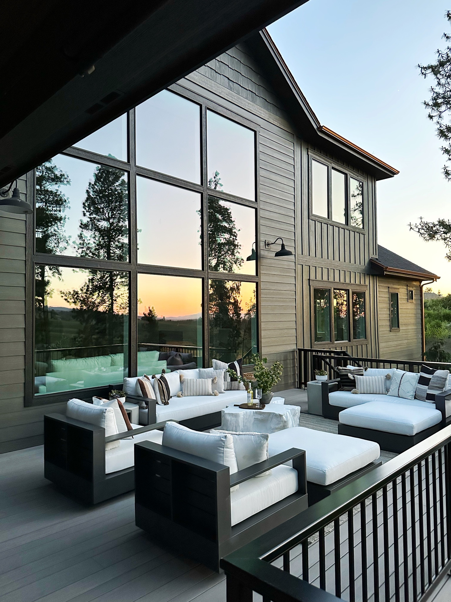 My new outdoor space just in time for the big graduation party! We love how this furniture transformed the feel of this area! 

Patio furniture.  Deck furniture. Outdoor furniture. Patio inspo. Black decor. Black furniture. Neutral style. Outdoor inspo. Outdoor living 

#LTKFind #LTKunder50 #LTKhome