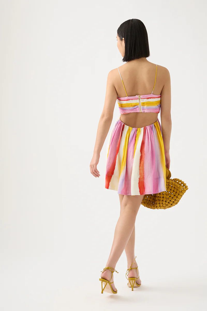 Liza Ruched Baby Doll Dress | aje. (US, UK, Europe, ROW)