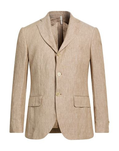 120% Lino Man Blazer Beige Size 44 Linen | YOOX (US)