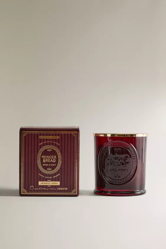 (200 G) GINGERBREAD SCENTED CANDLE | Zara UK
