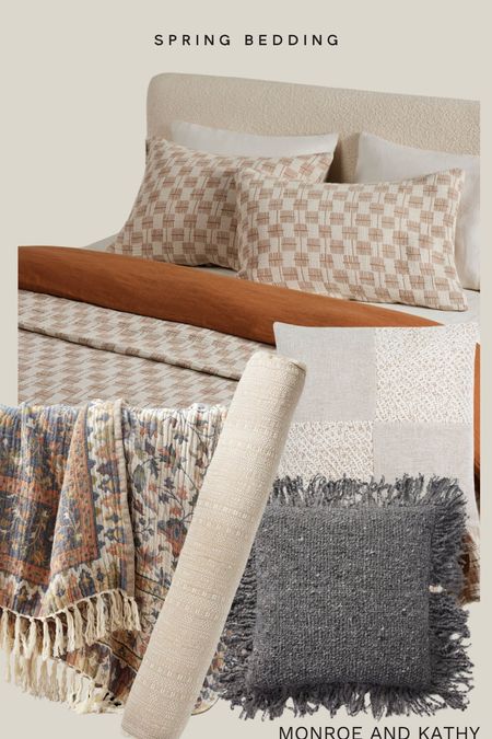 Loving this checkered spring bedding! The pillow not linked is the Monroe from ShopKrugerHouse.com! 


#LTKhome