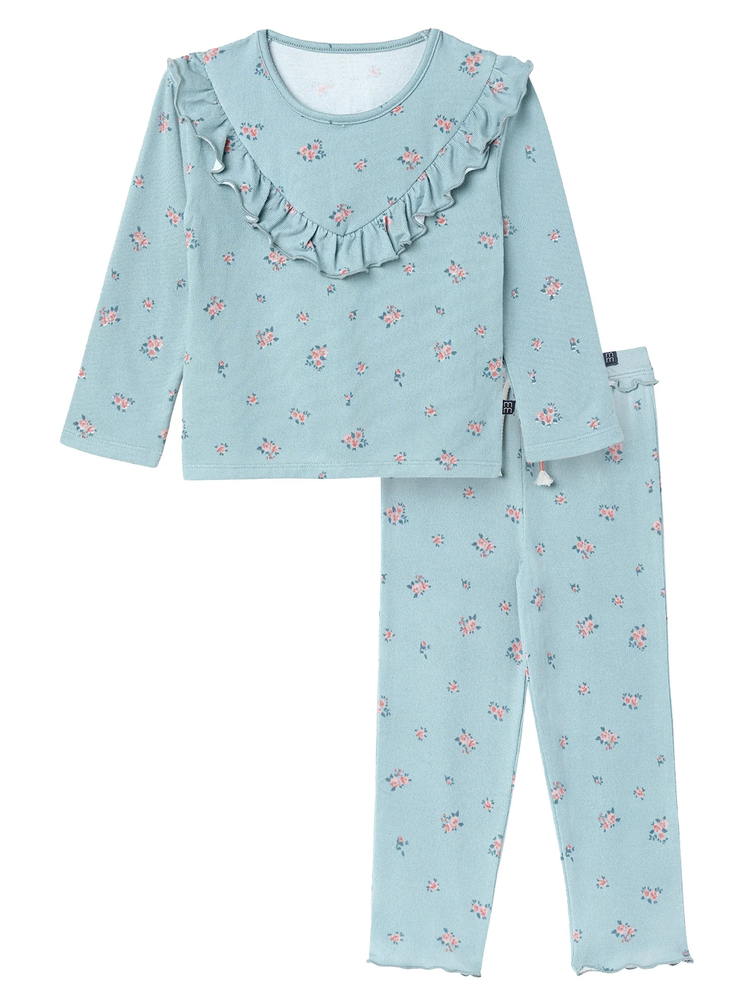Modern Moments by Gerber Toddler Girl Top and Legging Outfit Set, Sizes 12M-5T | Walmart (US)