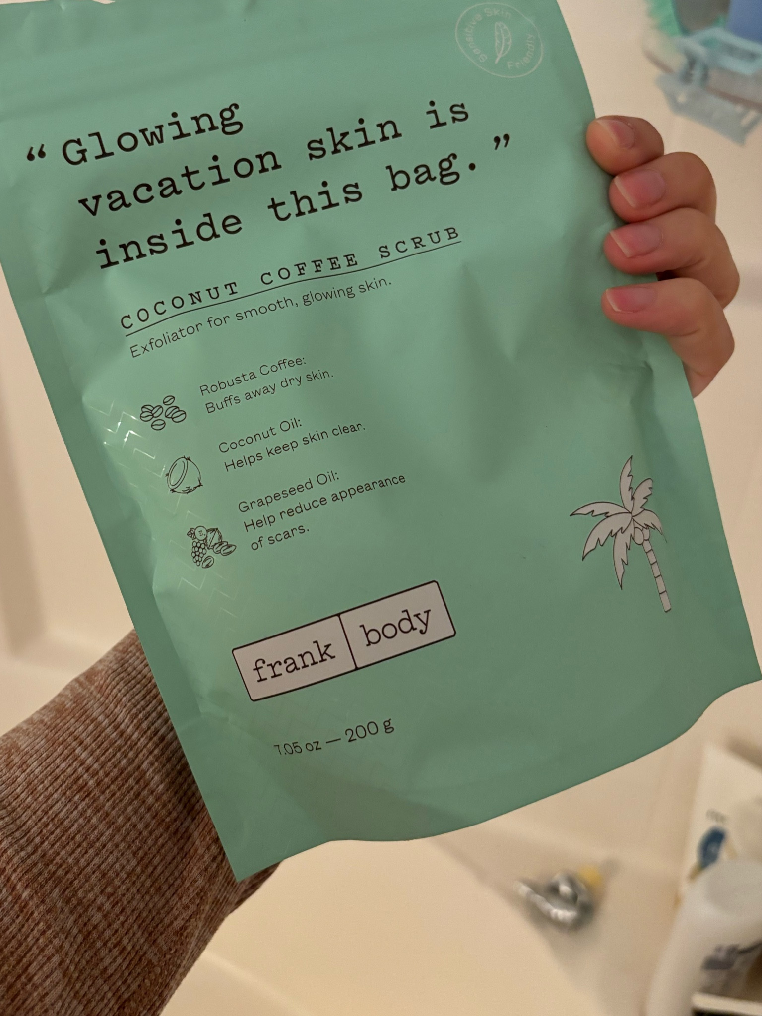 My ALL TIME favorite body scrub. Your skin will feel like 🧈🫶🏼