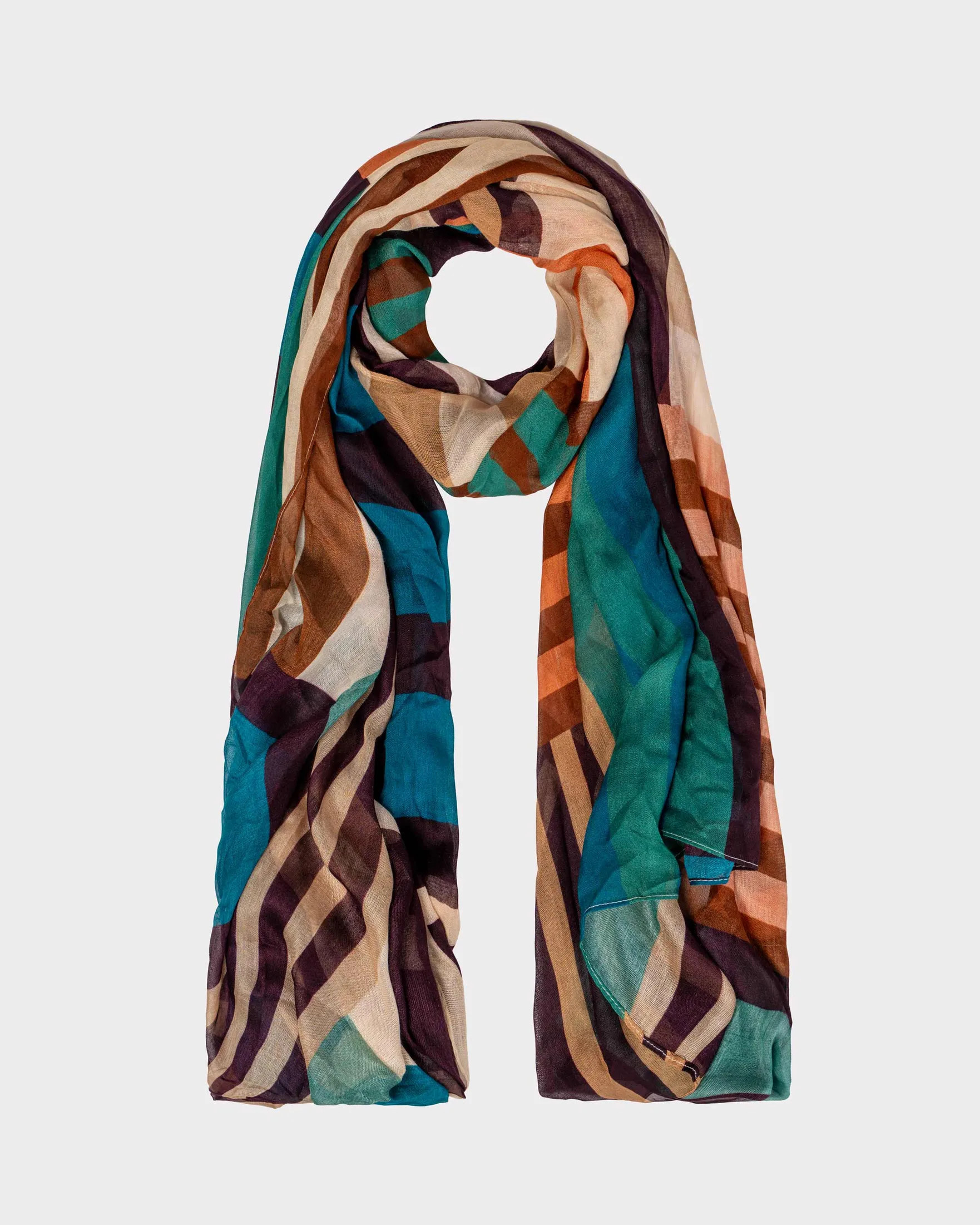 Broken Stripe Scarf | Kettlewell Colours