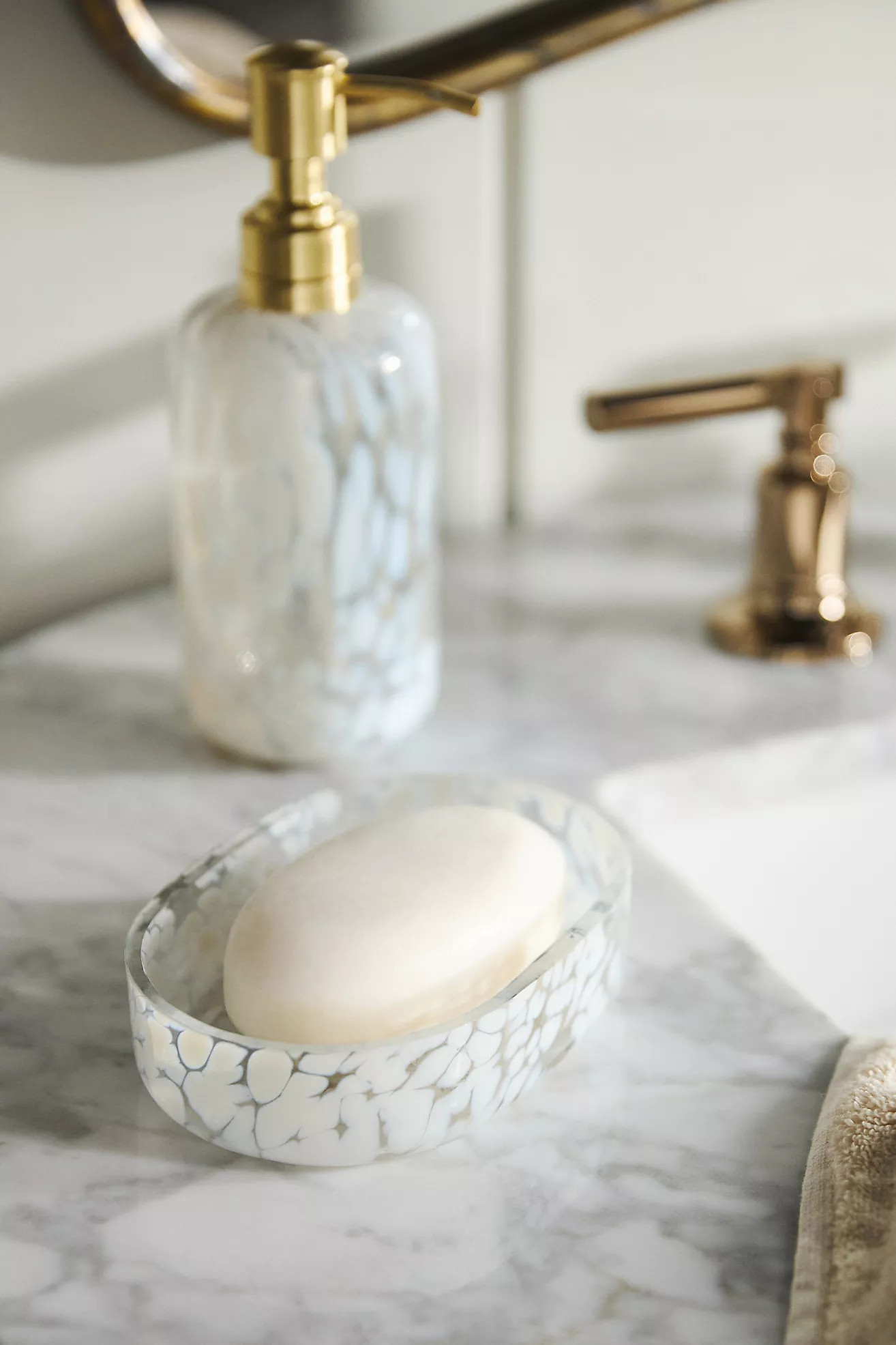 Bryn Glass Soap Dish | Anthropologie (US)