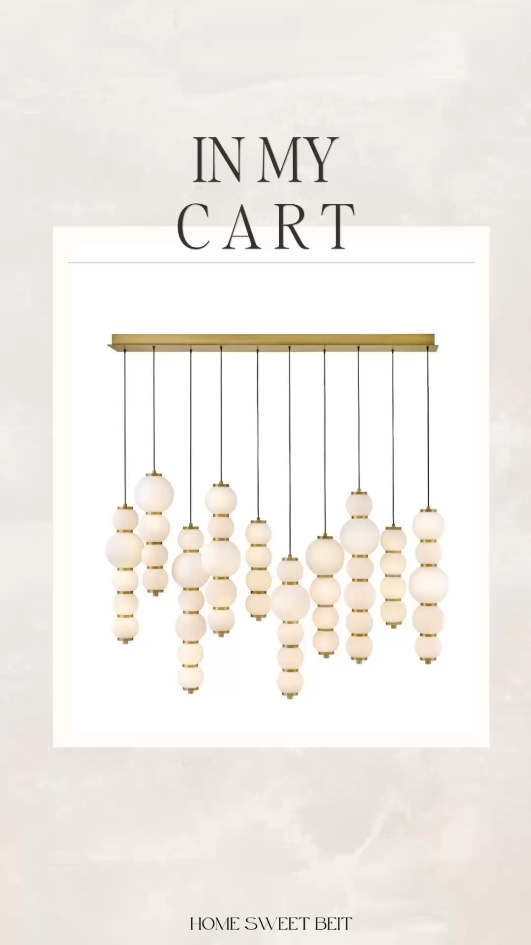 Just ordered this chandelier for my dinette!   

Dining room, kitchen, light fixture linear home decor, organic transitional 

#LTKStyleTip #LTKSaleAlert #LTKHome