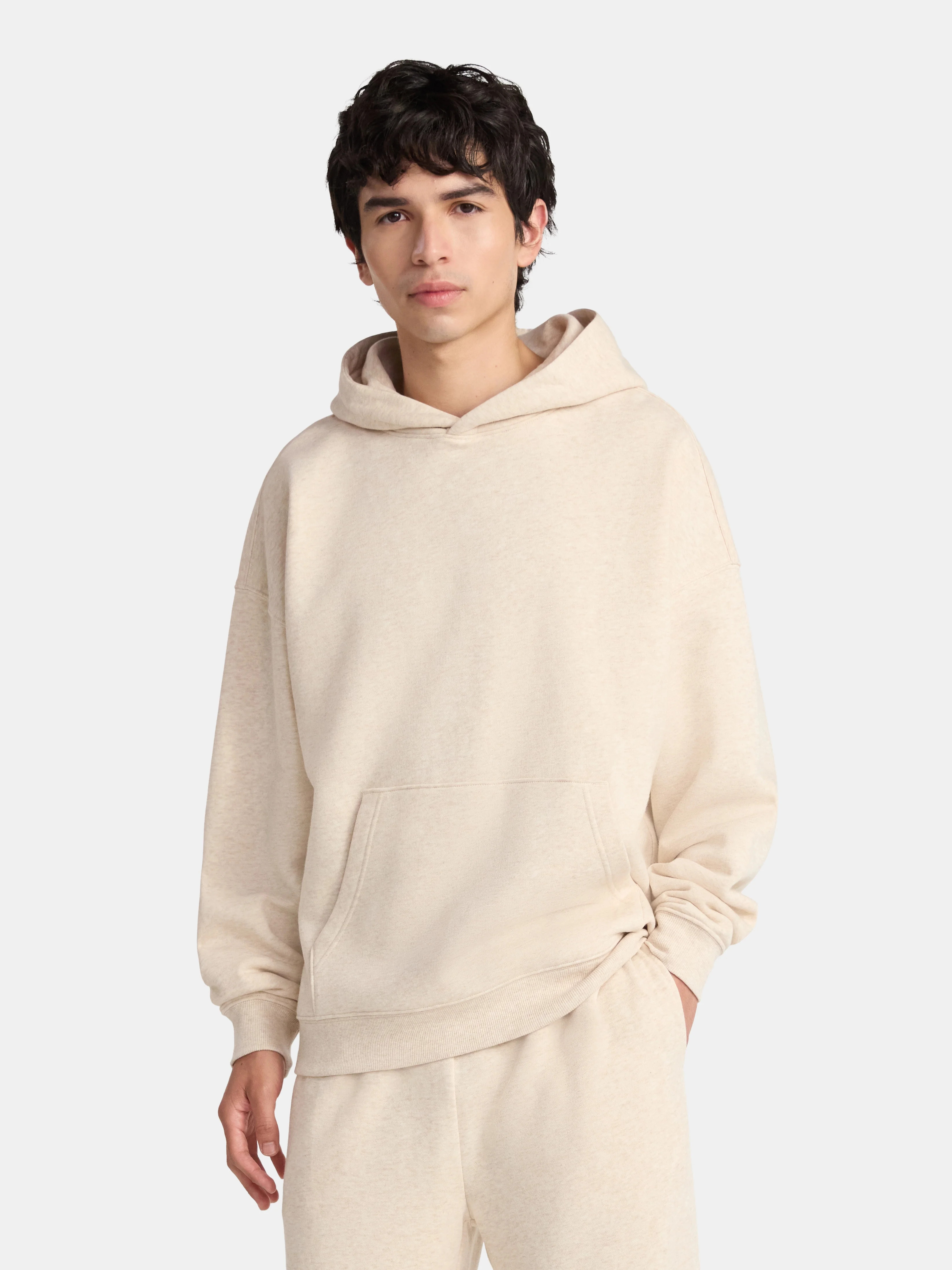 No Boundaries Oversized Hoodie with Long Sleeves, Men's & Big Men's | Walmart (US)