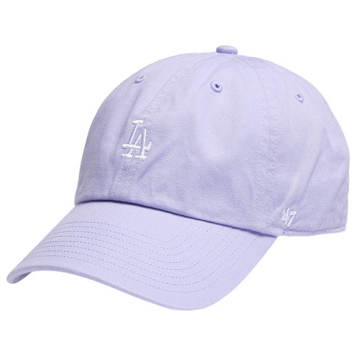 47 Brand Mens 47 Brand Dodgers Base Runner Ballpark 47 Clean Up Cap - Mens Purple/Multi Size One Size | Foot Locker (US)