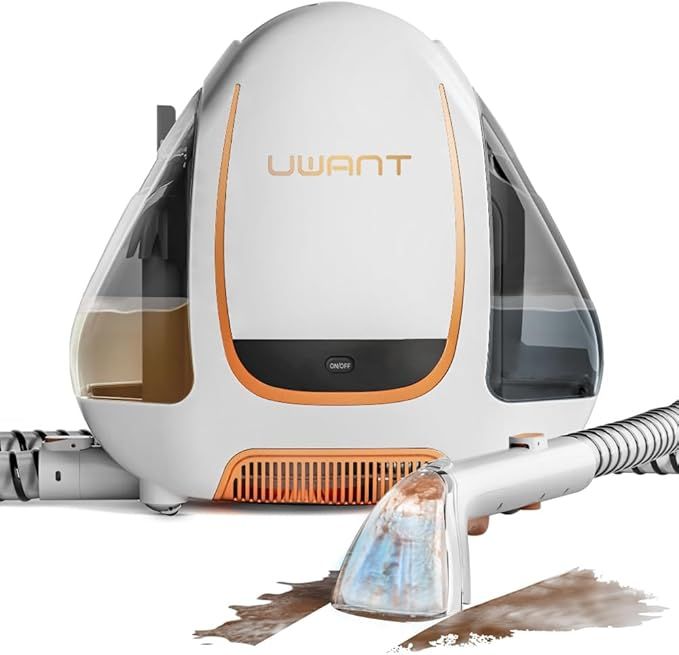 UWANT Portable Carpet & Upholstery Cleaner Machine, 12Kpa Strong Suction Small Handheld Rug Spot ... | Amazon (US)