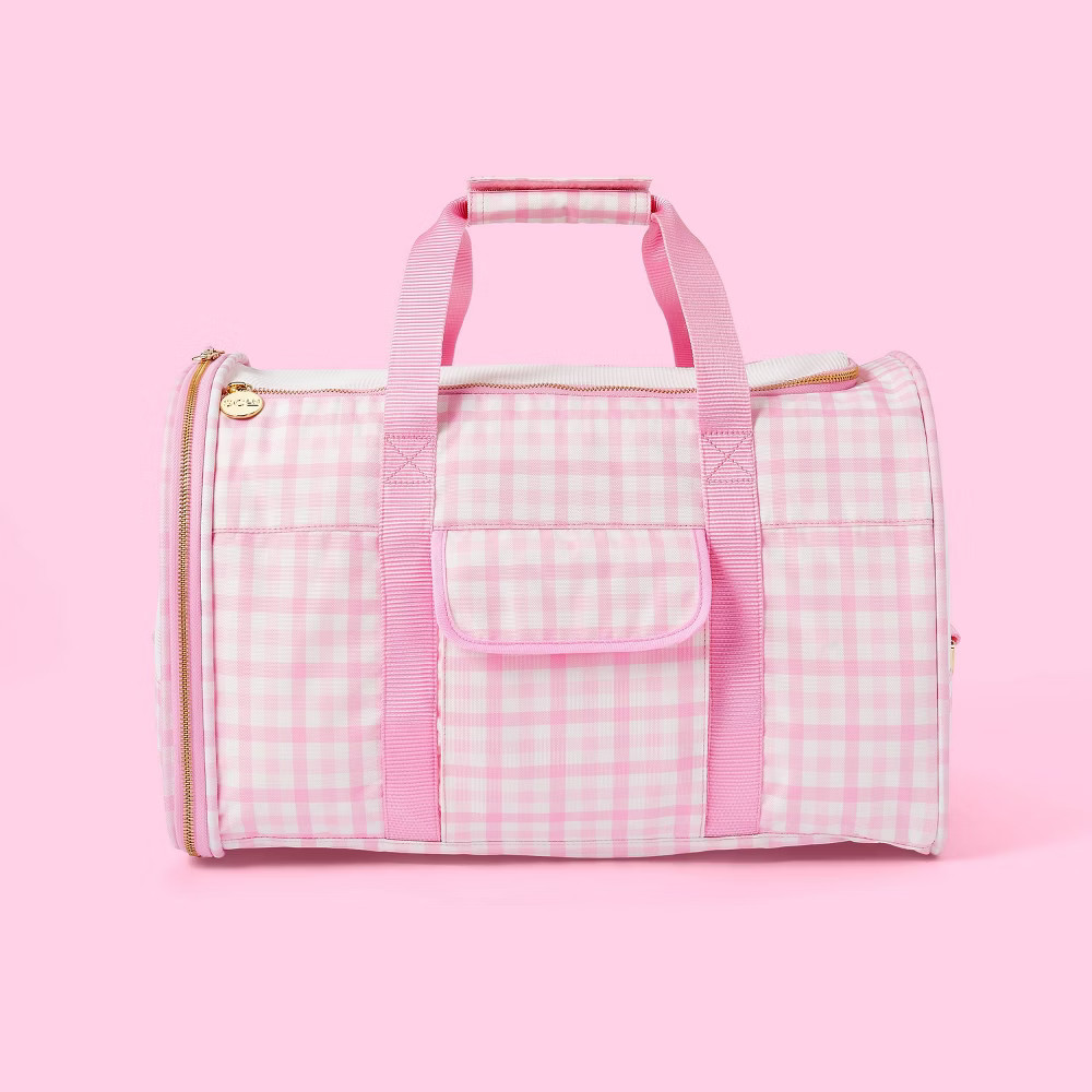 Gingham Dog Carrier Pink S - Stoney Clover Lane x Target | Target