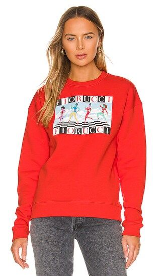 Glacier Girls Sweatshirt in Red | Revolve Clothing (Global)