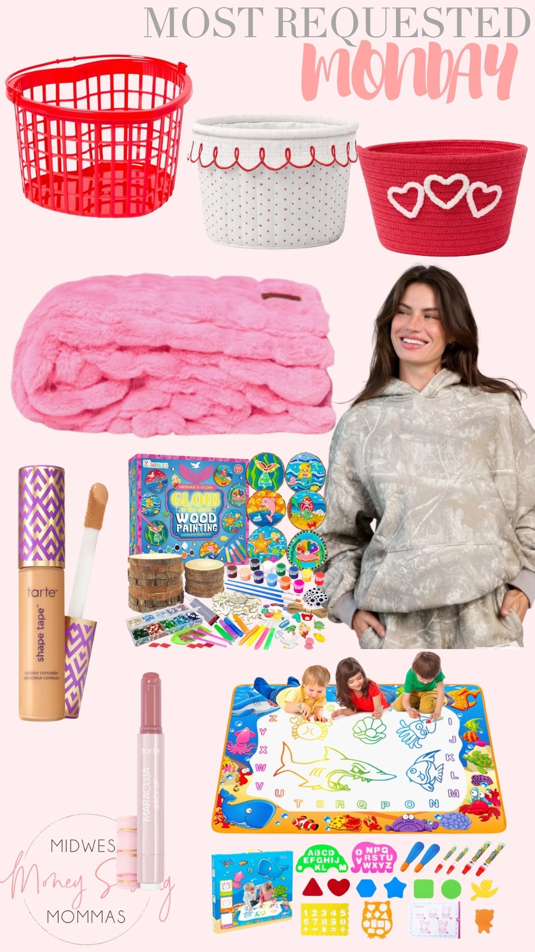 Most requested links

Valentine’s Day baskets  cozy blanket  comfrt hoodie  shape tape concealer  lip gloss  tarte makeup  indoor activity for kids  toys  crafts 

#LTKHome #LTKmomlife #LTKSeasonal