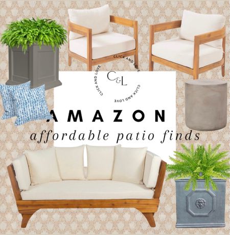 Affordable patio finds from Amazon! Budget friendly pieces to get that outdoor space Spring ready💐

Planter pot, planter, outdoor table, deck chair, outdoor sofa, outdoor pillow, Outdoor decor, Spring home decor, exterior design, spring edit, patio refresh, deck, balcony, patio, porch, seasonal home decor, patio furniture, spring, spring favorites, spring refresh, look for less, designer inspired, Amazon, Amazon home, Amazon must haves, Amazon finds, amazon favorites, Amazon home decor #amazon #amazonhome



#LTKhome #LTKSeasonal #LTKstyletip