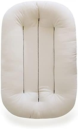 Snuggle Me Organic Bare | Baby Lounger & Infant Floor Seat | Newborn Essentials | Organic Cotton, Fi | Amazon (US)