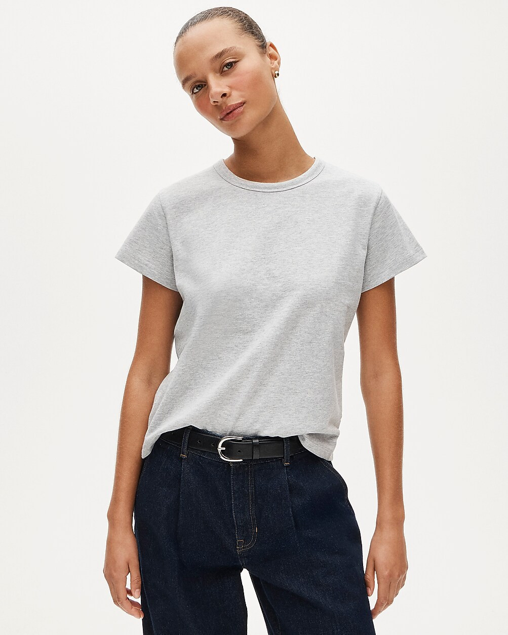 Boyfriend jersey classic-fit T-shirt | J. Crew US