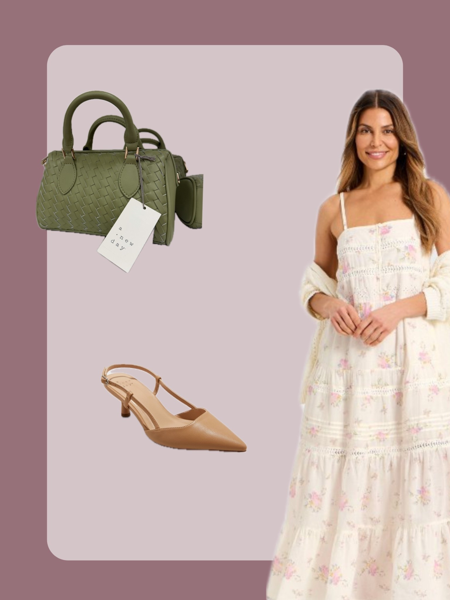 | spring dress | target spring fashion | floral easter dress | kitten heels | 

#LTKootd #LTKBump #LTKgrwm