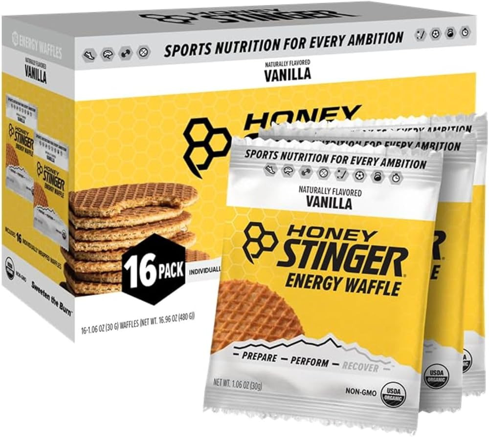 Honey Stinger Organic Vanilla Waffle, Energy Stroopwafel for Exercise, Endurance and Performance,... | Amazon (US)