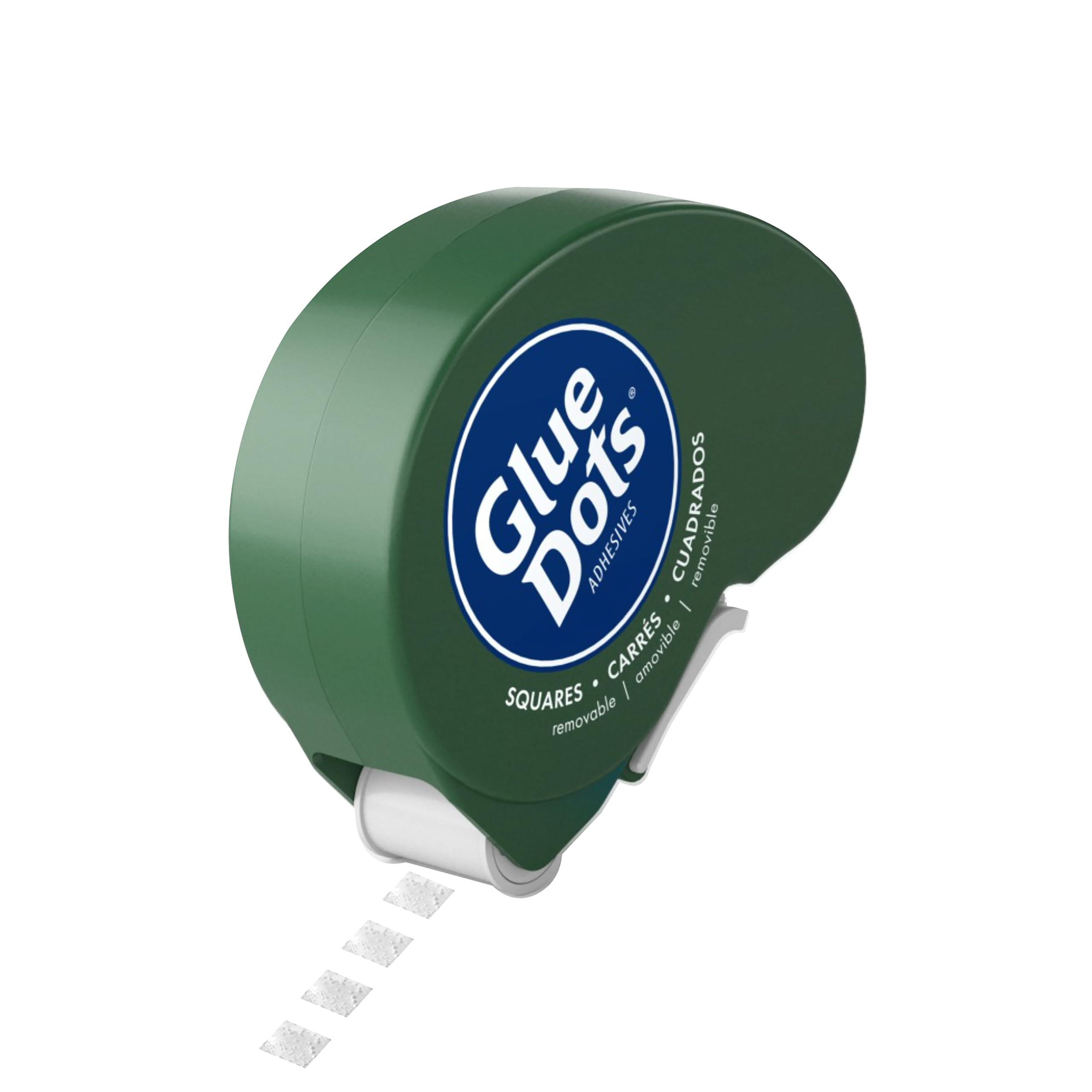 Glue Dots, Glue Squares Dot N' Go Dispenser, Double-Sided, 3/16", 450 Dots, Removable, DIY Craft Glue Tape, Sticky Adhesive Glue Points, Liquid Glue Alternative, Clear | Amazon (US)