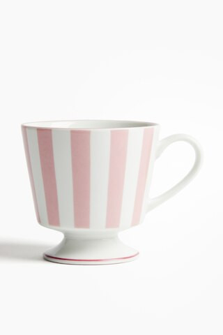 H & M - Footed porcelain mug - Pink | H&M (UK, MY, IN, SG, PH, TW, HK)