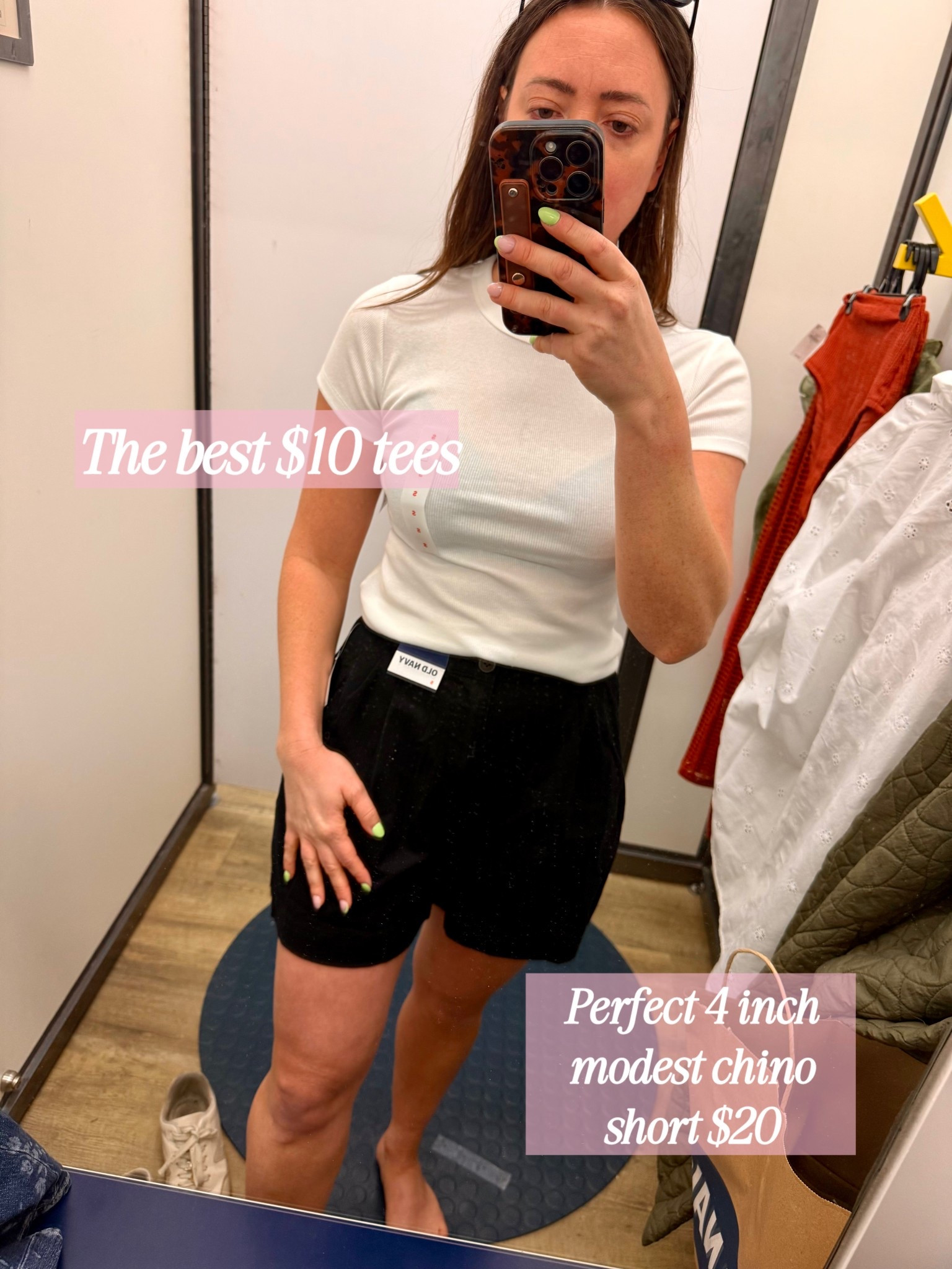These chino shorts come in so many colors and under $20! This is the best ribbed tee under $10 


Spring finds
Old navy finds 