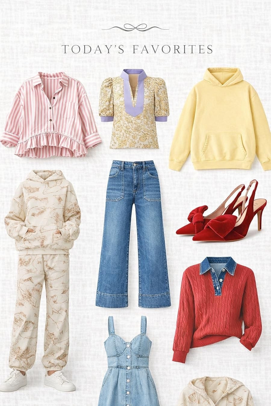 Today’s favorites! 

#LTKSpringSale #LTKootd #LTKgrwm