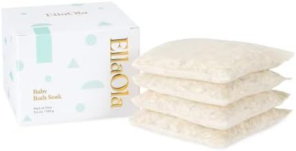 EllaOla 100% All-Natural Baby & Kids Bath Soak | Soothe & Moisturize Eczema-Prone Dry Skin | 4 Fr... | Amazon (US)