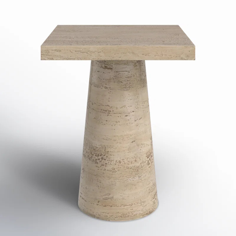 Zya Magnesium Oxide Top End Table | Joss & Main