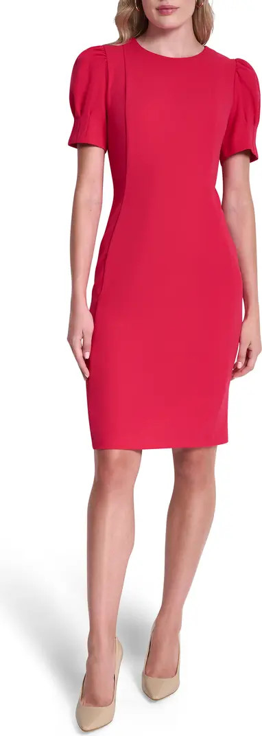 DKNY Puff Sleeve Sheath Dress | Nordstromrack | Nordstrom Rack