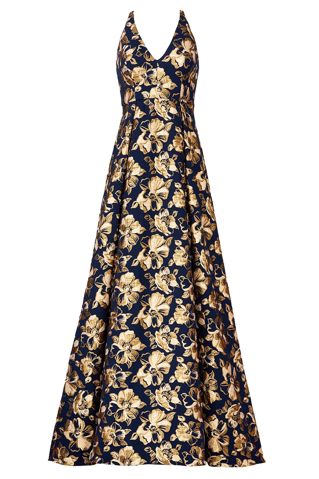 Floral Jacquard Gown | Rent the Runway