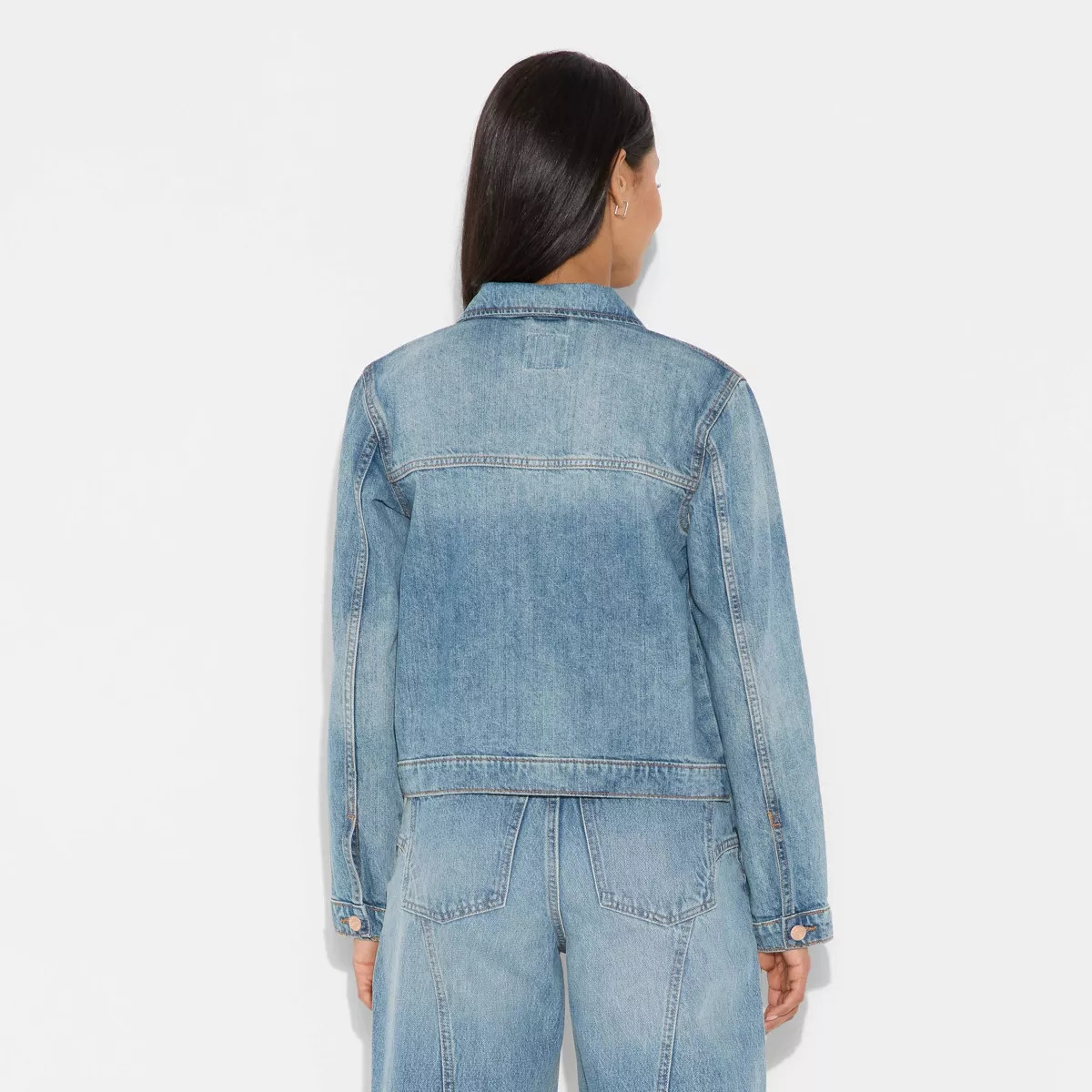 Women's Denim Utility Jacket - Wild Fable™ | Target