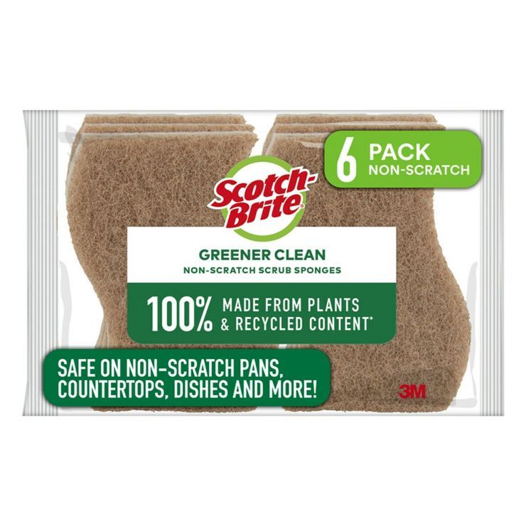 Scotch-Brite® Greener Clean Scrub Sponge | Target