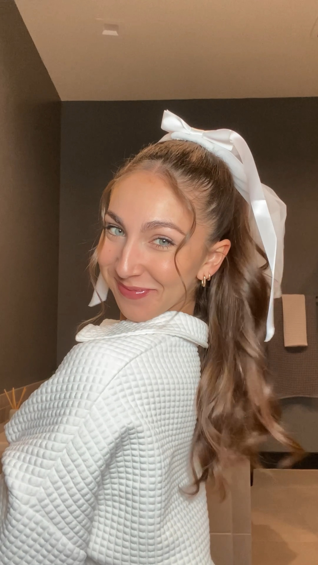 Hair tutorial for the brides to be! Wore this for my engagement photos last year 🫶🏼

#LTKBeauty #LTKStyleTip #LTKWedding