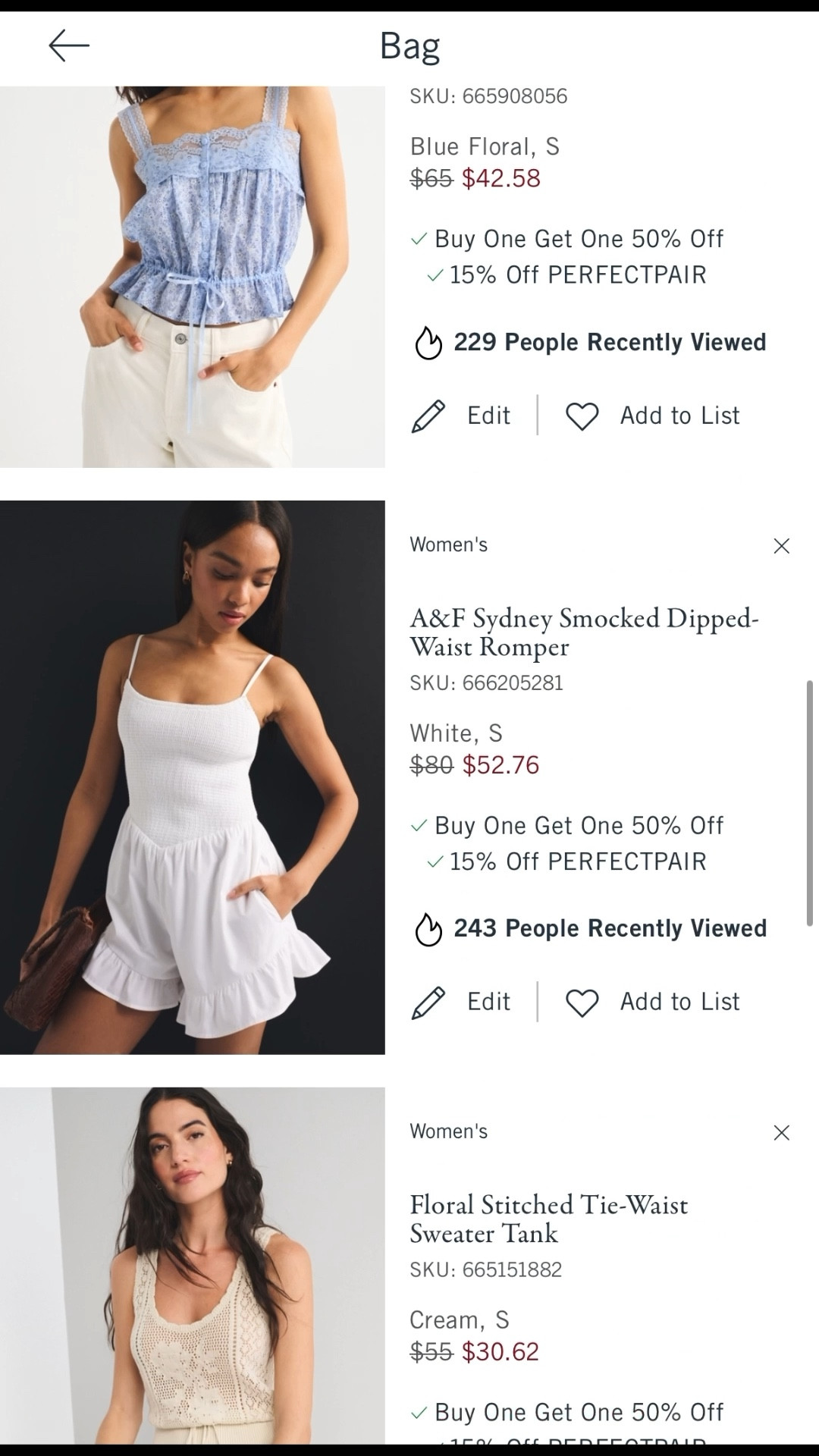 Last day for @abercrombie BOGO 50% off sale. Use PERFECTPAIR for an extra 15% off 

#LTKSaleAlert #LTKMothersDay #LTKgrwm