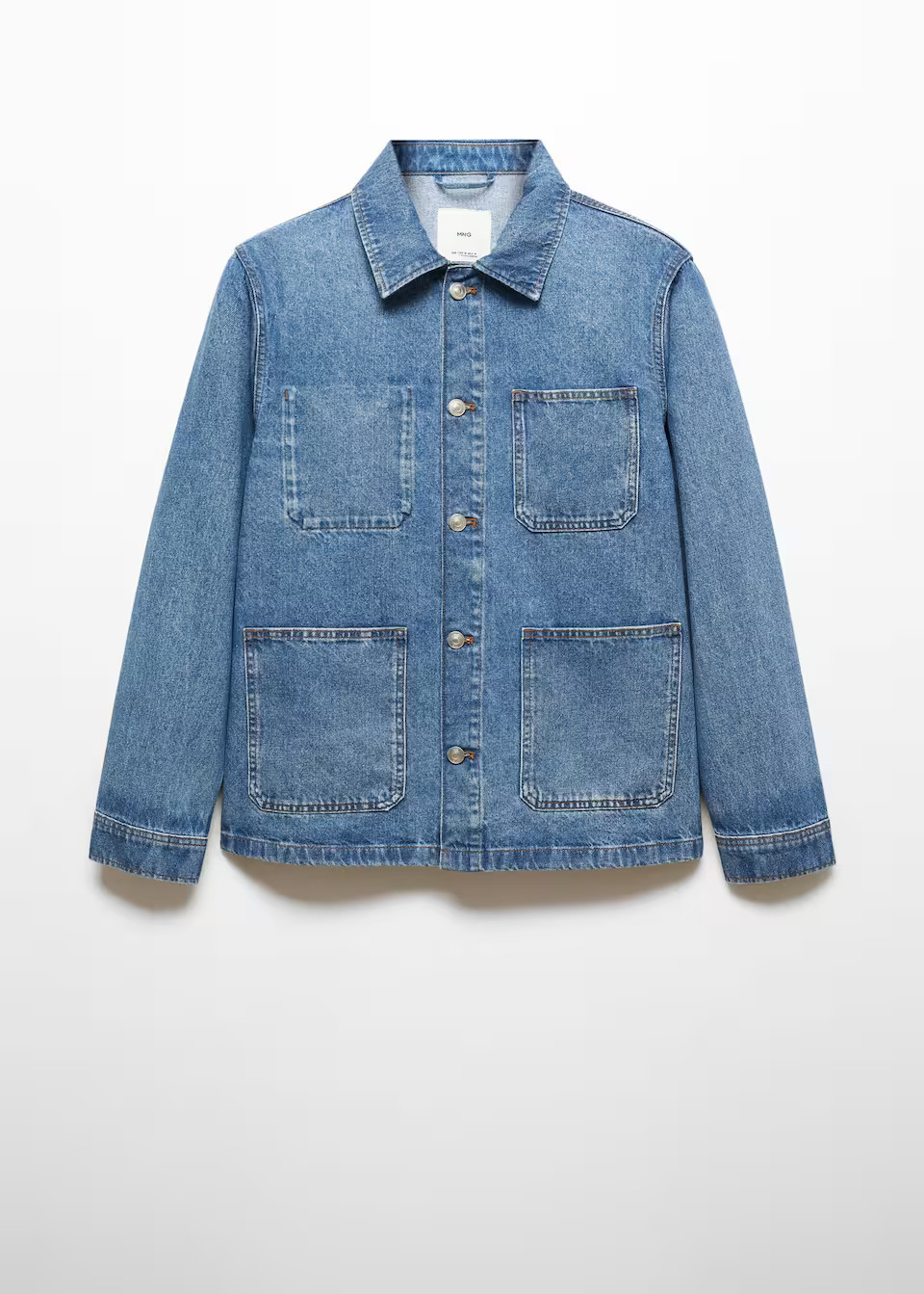 Search: Cotton denim overshirt (28) | Mango Man USA | MANGO (US)