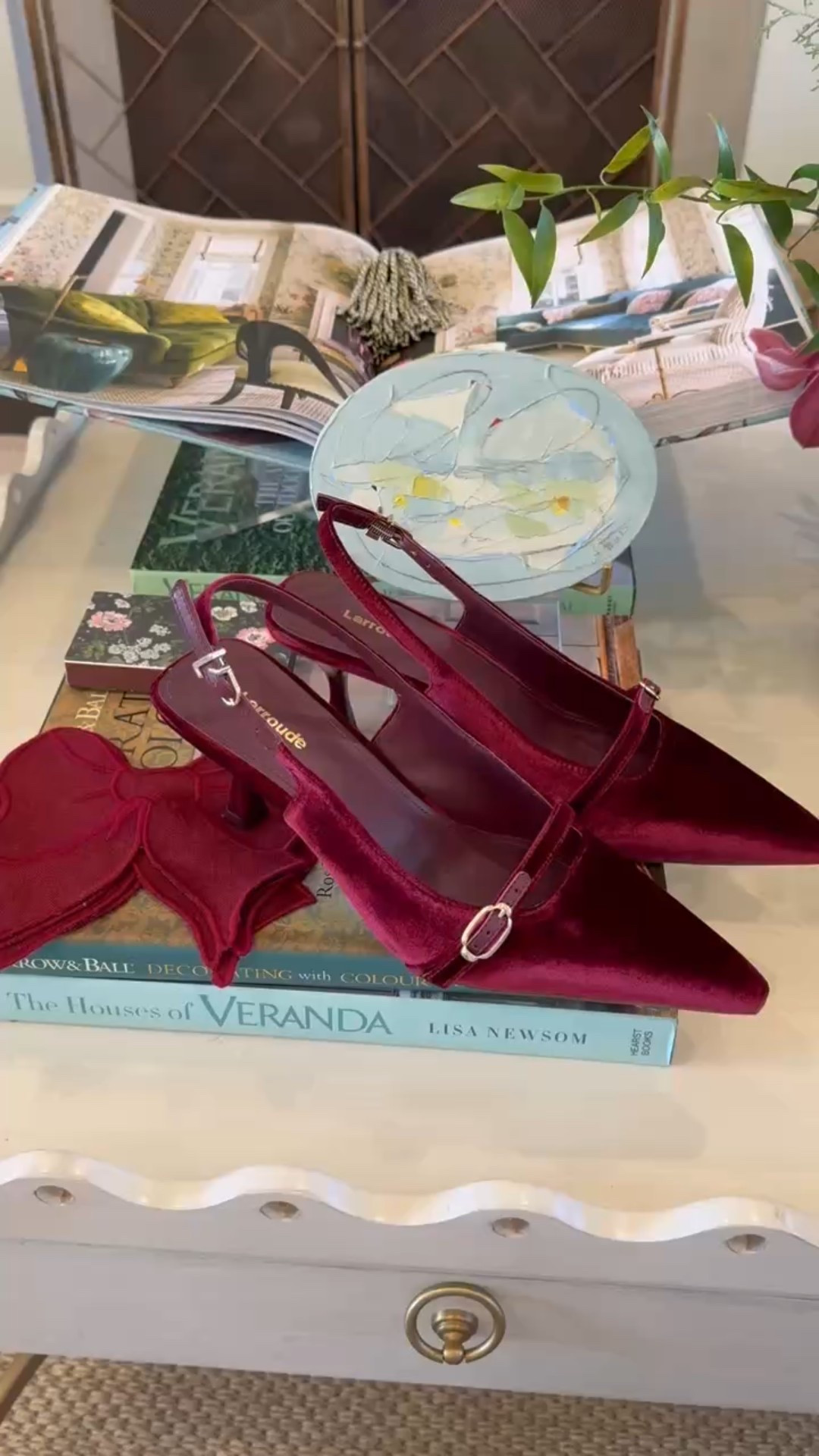 Velvet in the prettiest deep burgundy. Such a good pair.

#LTKShoeCrush