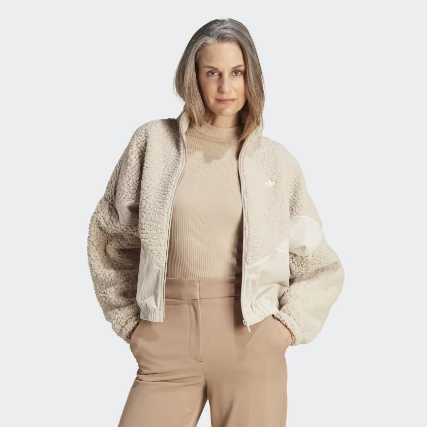 Adicolor Corduroy Fleece Mix Jacket | adidas (US)