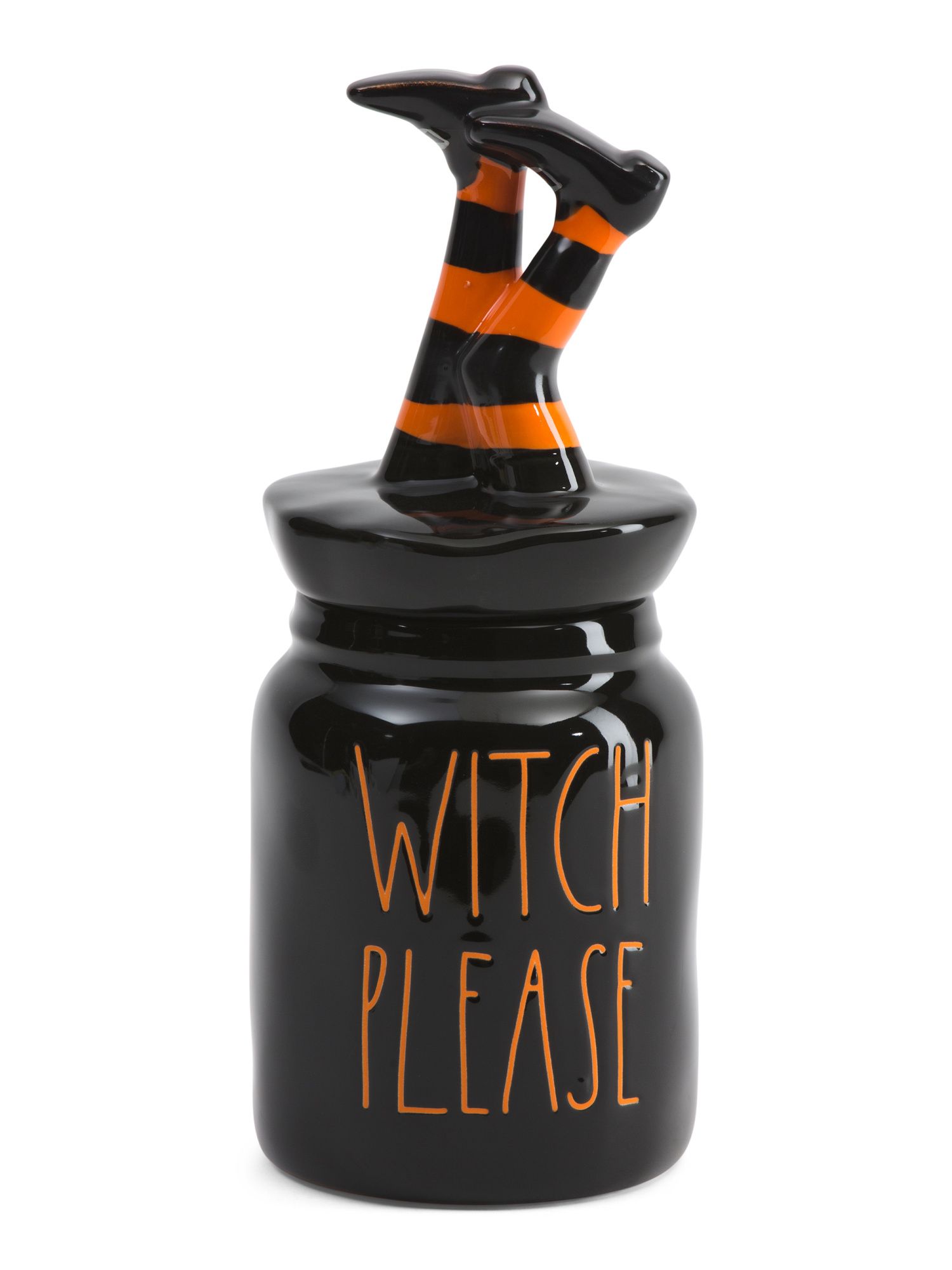 Witch Please Figural Canister | TJ Maxx