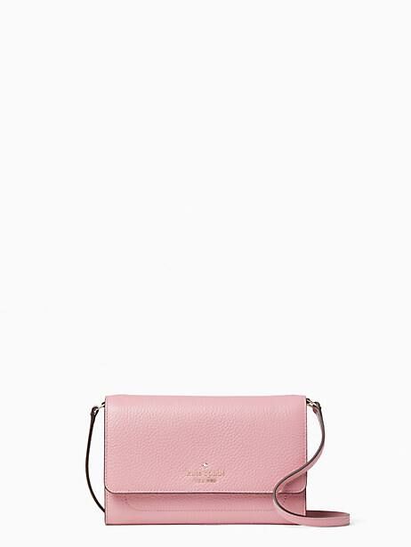 Kate Spade Harlow Wallet On A String, Bright Carnation | Kate Spade Outlet