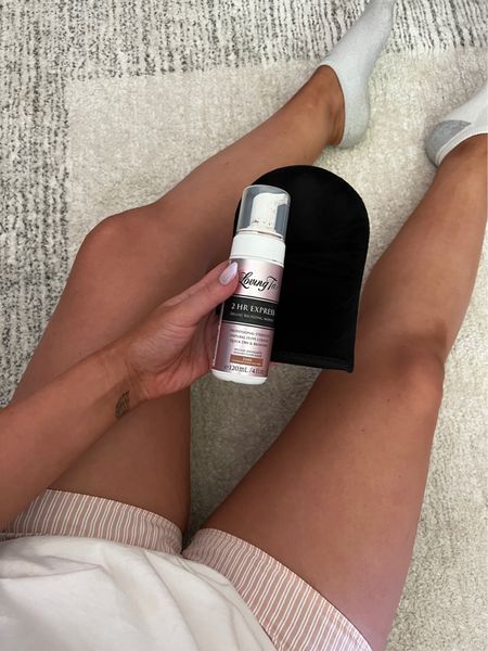 The loving tan 2 hour express is my lifesaver for a quick tan! I have been loving it instead of sleeping in self tan! On sale 15% off until Sunday with code _____ 