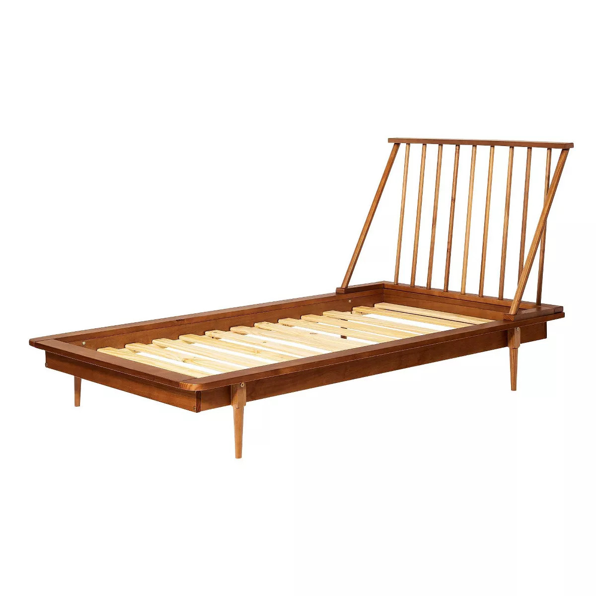 Boho Solid Wood Spindle Platform Bed - Saracina Home | Target