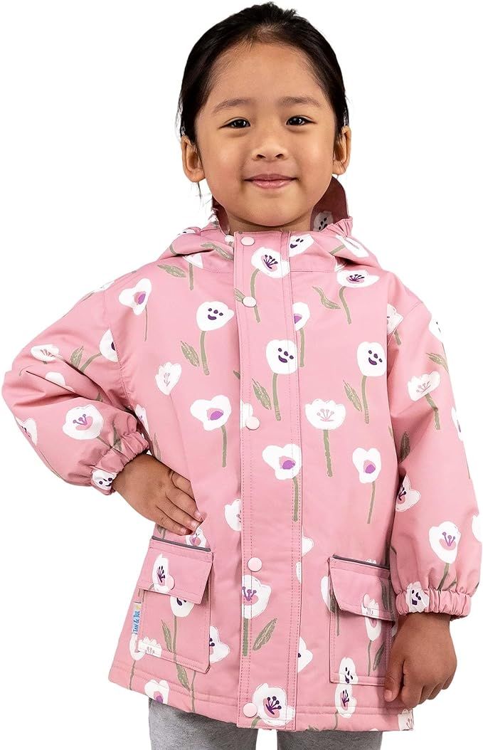 JAN & JUL Baby Toddler Kids Rain Jacket, Waterproof, Fleece-Lined, Cozy-Dry | Amazon (US)