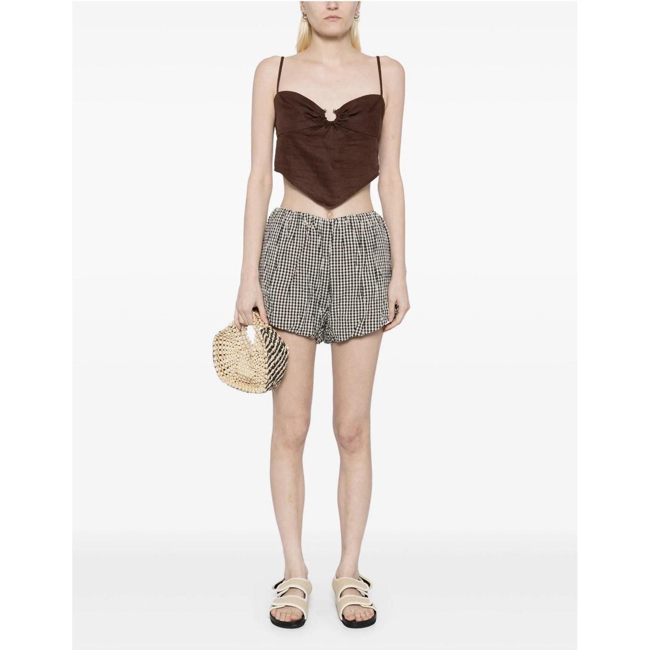 Posse Women's Shorts - Black/Cream - M | Depop US