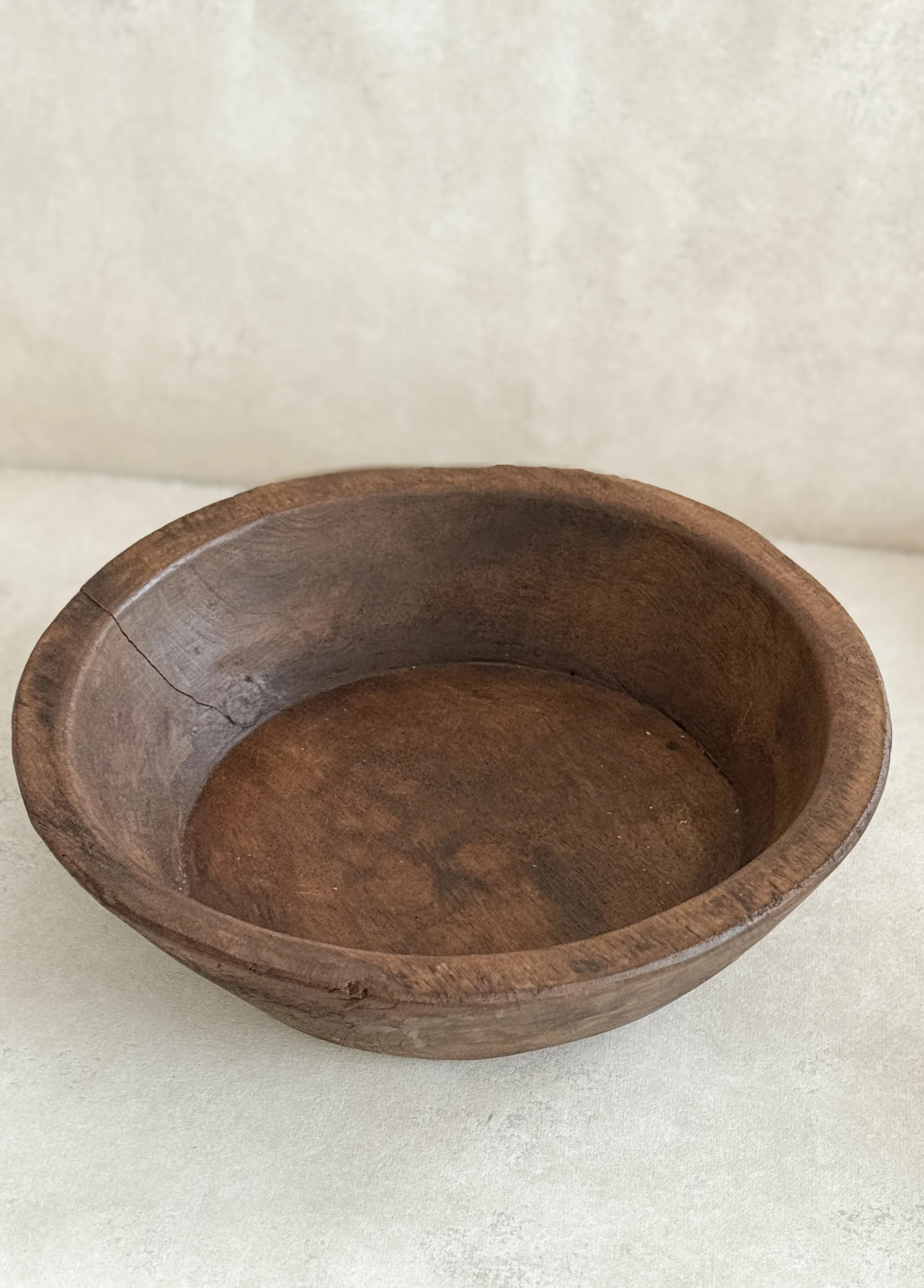 Found Wood Bowls, XL No. 4 | Cottage and Key