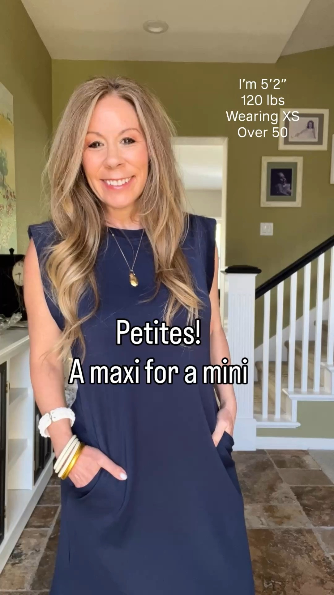 A petite friendly maxi! Perfect for travel, resort or at home. 

Cap sleeve, loose fit, pockets, side slits, additional colors, affordable and so cute! Perfect if you don’t like tight fabric around your waist. Plus I’m wearing flats!

I’m wearing xs 

Xo,
Jill 💋

#LTKOver40 #LTKootd #LTKPetite